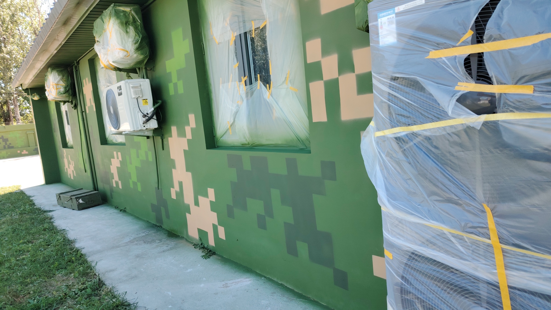 漳州外墙迷彩漆施工多少钱 伪装迷彩漆